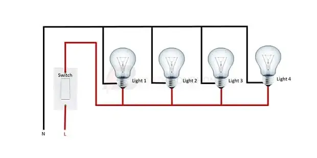 light series wiring:
